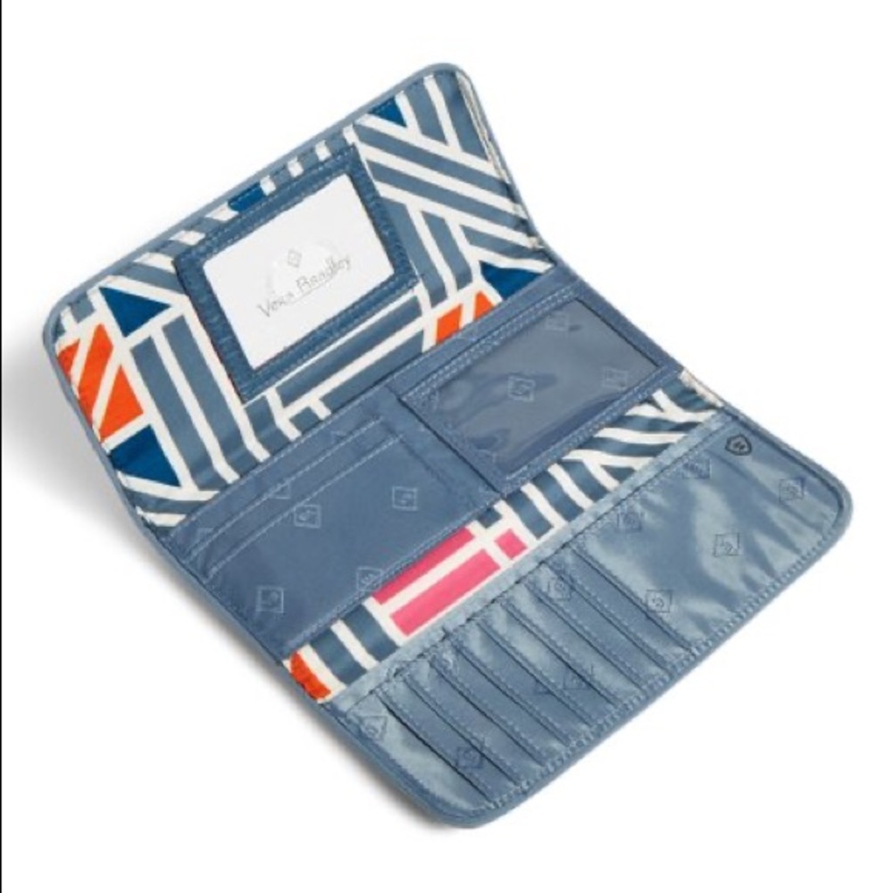 Vera Bradley Painted Medallions RFID Trifold Wallet - Picture 5 of 6